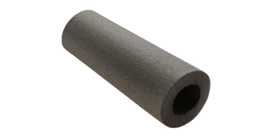 P-FOAM Tubo de protección en espuma gris, 100 cm de longitud