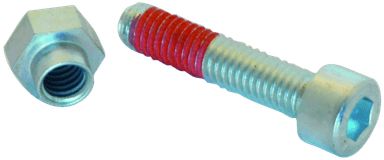 H-J6B Tornillo con traba química CHC M6x28 mm + tuerca en T M6 (conforme ESD) - Cajas: 1000