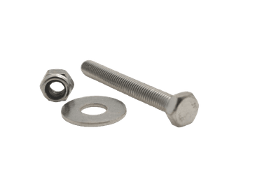 H-S8 Tornillo H M8x65 mm + tuerca freno M8 (conforme ESD) - Cajas: 100