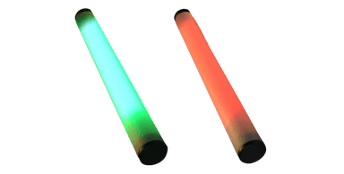TLUM-KIT-RV-100 Tubo luminoso rojo/verde con interruptor - 1000mm