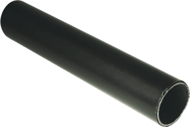 TSX ESD Tubo acero extra robusto con revestimiento plástico negro ESD, 4000 mm