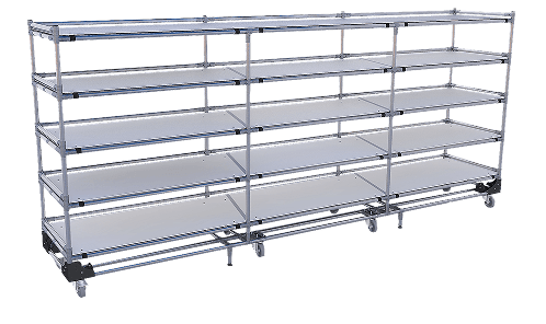 Estantería tubular modular 1