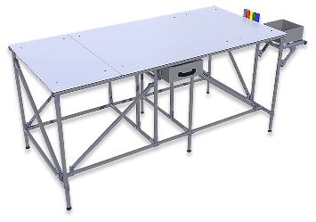 Puesto de embalaje ergonómico